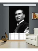 Atatürk Baskılı Stor Perde