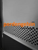 Lazer Kesim Stor Perde - Antrasit Gri - 2005