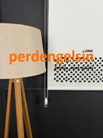 Lazer Kesim Stor Perde - Ekru - 2005