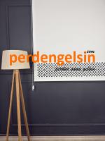 Lazer Kesim Stor Perde - Ekru - 2005