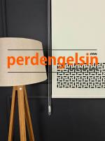 Lazer Kesim Stor Perde - Krem - 2008