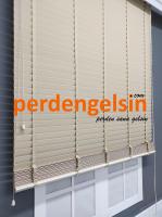 Polywood Ahşap Jaluzi Perde 50 mm - Krem