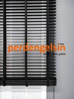 Polywood Ahşap Jaluzi Perde 50 mm - Siyah