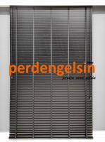 Polywood Ahşap Jaluzi Perde 50 mm - Siyah