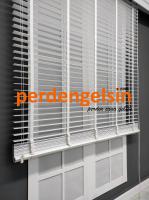 Polywood Ahşap Jaluzi Perde 50 mm - Beyaz Lake