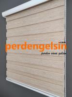 Zebra Perde Bambu A.Kahve