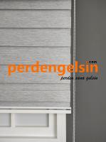 Zebra Perde Bambu Gri