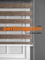 Zebra Perde Bambu Kahve