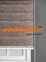 Zebra Perde Bambu Kahve