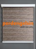 Zebra Perde Bambu Kahve