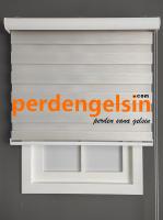 Zebra Perde Bambu Krem