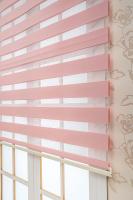 Zebra Perde Düz Pembe