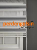 Zebra Perde Geniş Plise - Gri Beyaz