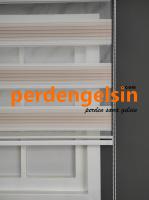 Zebra Perde Geniş Plise Yavruağzı Beyaz