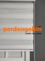 Zebra Perde Jakarlı Pıtırcık Beyaz Gümüş