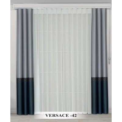 Lens Perde Baskılı Versace 42