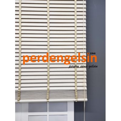 Polywood Ahşap Jaluzi Perde 50 mm - Açık Meşe